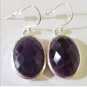 amethyst earrings